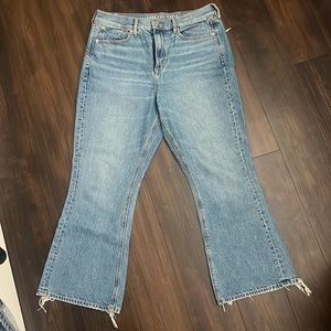 american eagle 90’s flare jeans